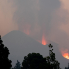 Imatge de l’erupció de Cumbre Vieja, a La Palma.