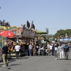Imatge d’arxiu de les firetes al recinte de l’Hípica a les Festes de Maig del 2019.
