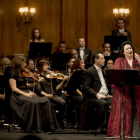 La soprano catalana, en un concierto en el Teatro Campoamor de Oviedo en 2015.
