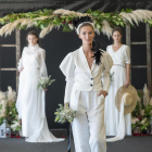 Desfile de las últimas tendencias en vestidos de novia de la firma Marina Codina. 