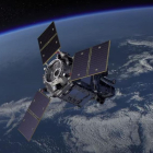 Vista del satélite español Seosat-Ingenio. 
