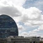 Vista general de la sede del BBVA en Madrid.