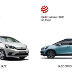 Els nous models exclusivament híbrids Honda Jazz i Honda Crosstar, i l'escúter Forza 750 han rebut els reconeguts Premis Red Dot 2021 a la categoria de Disseny de Producte, guardons que premien els productes de millor qualitat.