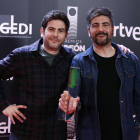 Los hermanos Muñoz, Estopa, recibieron el Odeón al mejor grupo, mientras que Alejandro Sanz se llevó el de mejor álbum, por ‘#Eldisco’.