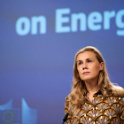 La comisaria europea de Energía, Kadri Simson.