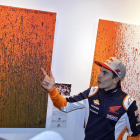 Marc Márquez, aquest dimecres al seu museu a Cervera.