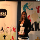 Llúcia Banyeres presenta en Ekke Vidding su libro “Mou-te!”