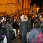 Els Galindos van presentar a la plaça de la Catedral el seu ‘Mort de riure’, amb la complicitat del públic.