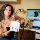 La ingeniera biomédia de Tarragona Judit Giró, creadora de ‘The Blue Box’. 