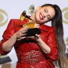 Rosalía, amb el seu Grammy.