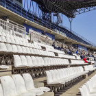 Una vista de la grada de tribuna donde se concentró público.