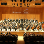 La OJC de Lleida ofreció un concierto el domingo en el Auditori del Conservatori del Liceu.
