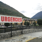 Imagen de archivo del acceso a urgencias del Espitau de Vielha. 