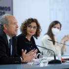El ministro de Justicia, Juan Carlos Campo, anunció la retirada.