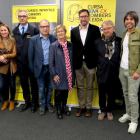 El acto de presentación de la Cursa dels Bombers de Lleida.