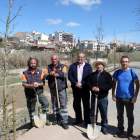 Castelló, membres del GEMA i jardiners municipals.