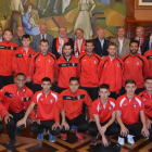 La Diputación homenajea al equipo Juvenil del At. Segre