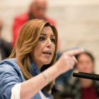 Susana Díaz, candidata a les primàries del PSOE.