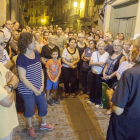 La visita guiada del pasado martes en Cervera contó con una gran afluencia de público.