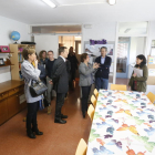 Visita de la consellera Bassa a un centro de menores de Lleida. 
