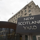 Vista de la sede de New Scotland Yard en Londres.