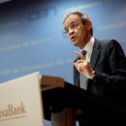 El president de Caixabank, Jordi Gual.