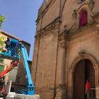 L’església del Soleràs ‘estrena’ escultura