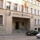 Imagen de archivo de la Audiencia de Huesca. 
