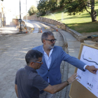 El tinent d’alcalde d’Urbanisme, Fèlix Larrosa, va visitar les obres.