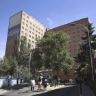 Imagen de archivo de la fachada del Hospital Clínico de Valladolid.