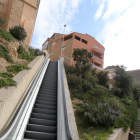 Les escales del passeig Reis Catòlics a la plaça Sant Pere.