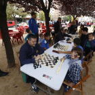 El ajedrez fue una de las actividades paralelas al mercado. 