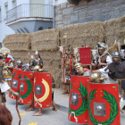 El acto central consitió en una recreación histórica de una legión romana.