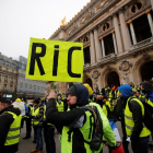 Imagen de archivo de una de las protestas de los chalecos amarillos contra la política de Macron.