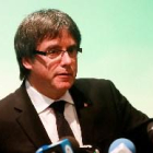 Puigdemont dice que España ha retirado euroorden "por miedo"