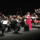 Pedro Pardo, dirigiendo el 21 enero en el TNC a la nueva Orquestra Simfònica Victoria de los Ángeles.