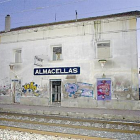 Imagen de archivo de la estación de tren de Almacelles.