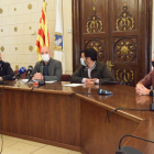 La Seu va firmar ahir el conveni amb la Fundació Orfeó Lleidatà.