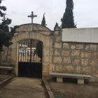 El cementerio donde está ubicada la sala de autopsias.