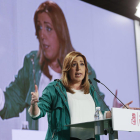 La secretaria general del PSOE andaluz y presidenta de la Junta, Susana Díaz.