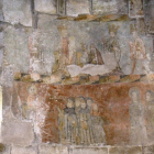 Pinturas del XIV sobre la Epifanía y Jesús en el Templo, en la iglesia Dera Purificación de Bossòst.