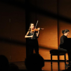 'Audición íntima' de violín y piano en CaixaForum Lleida