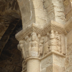 Capitells de l'antiga Església de Sant Miquel de Camarasa.