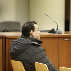 El condemnat, durant el judici que es va celebrar el 3 d’abril passat a l’Audiència de Lleida.