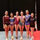 Las gimnastas del Sícoris brillan en Vitoria