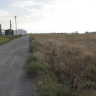 Los terrenos propiedad del Incasòl en el Parque Industrial de Apoyo Aeroportuario de Almacelles.