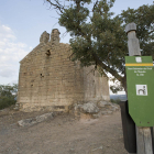 El temple romànic de Sant Salvador del Coll.