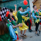 Una de las comparsas del Carnaval de La Granja d’Escarp. 