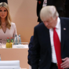 Imagen del pasado fin de semana de Ivanka Trump ocupando el puesto de su padre en el G20. 