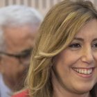 La candidata a la primarias del PSOE, Susana Díaz.
